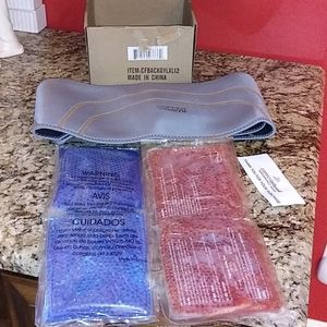0729 Copper Fit Back Brace with Therapy Beads *